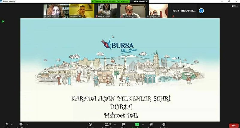 Karada Açan Yelkenler Şehri BURSA